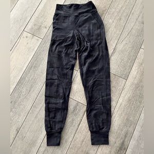 Lululemon Align Joggers, black camo. Size 2